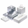 Decotel White Cube Tissue Dispenser - Image 2