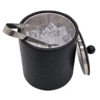 Decotel Black Ice Bucket and Tongs