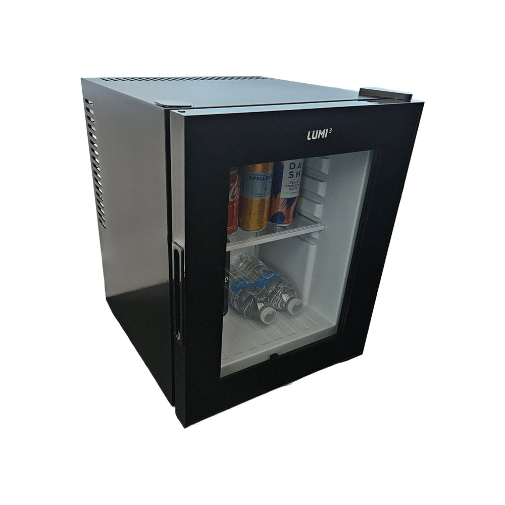Decotel LUMI 30L Glass Door Minibar - Image 3