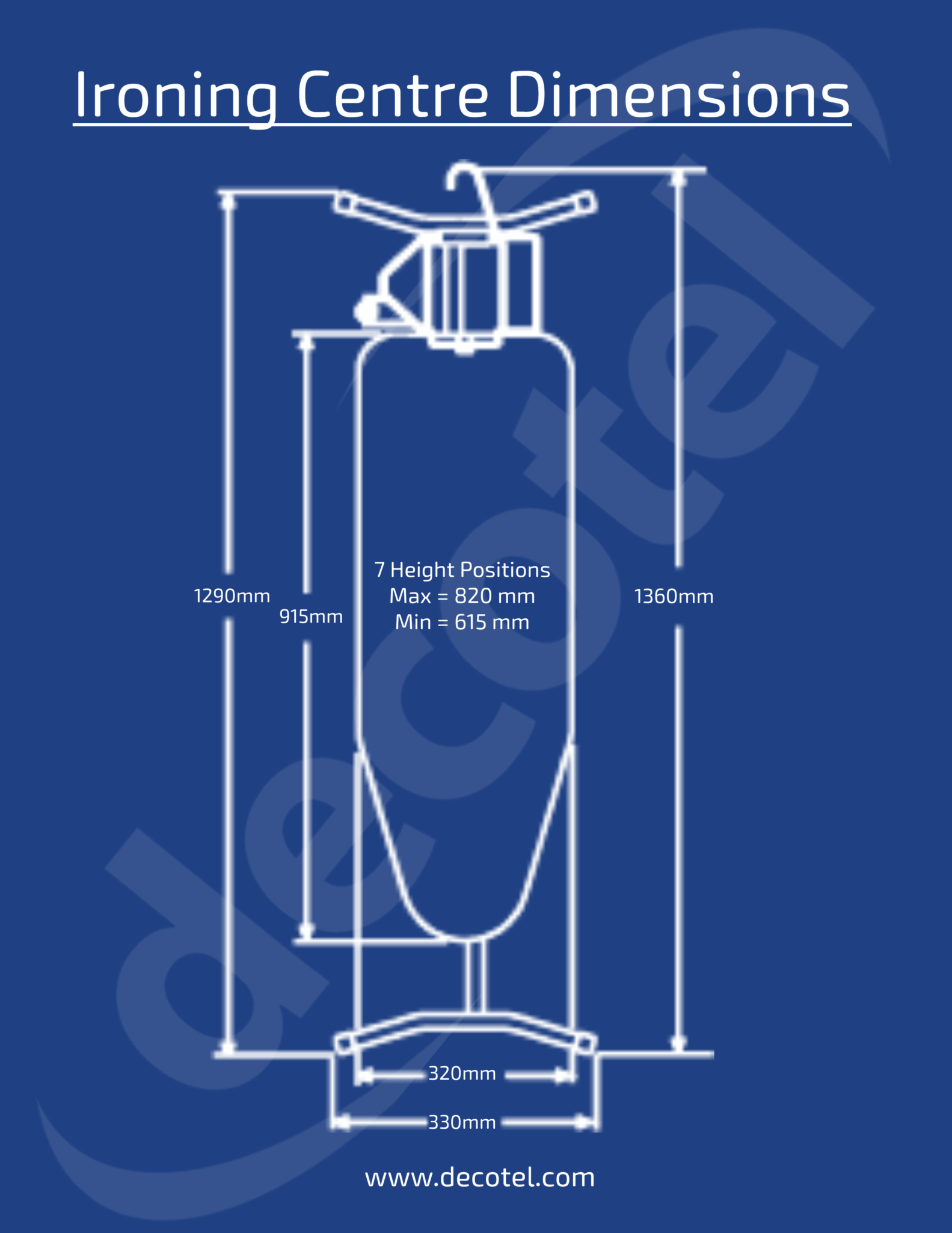 Decotel Dry Ironing Centre (EU) - Image 3